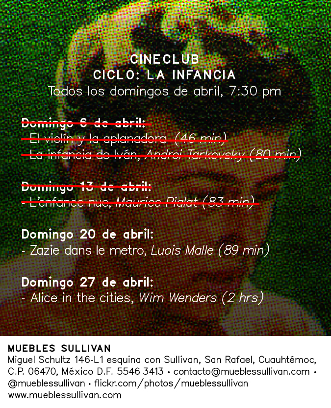 CINECLUB - CICLO: LA INFANCIA